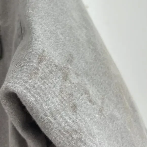 Vintage Rigolletto longline broadcloth oversized snap front duster jacket sz M - Picture 10 of 12